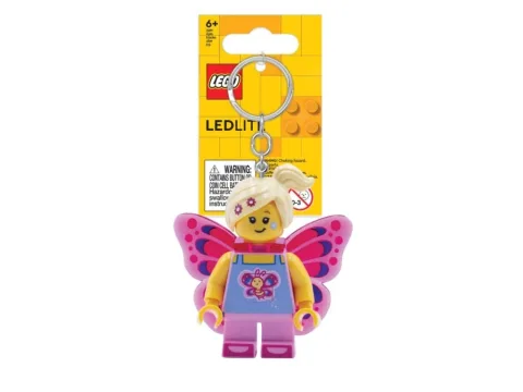 KE171 Brelok do kluczy z latarką Motylek