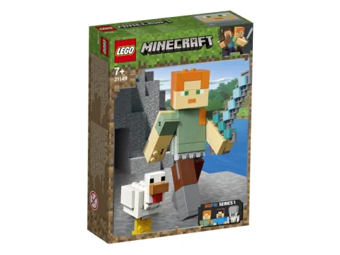 Minecraft Alex BigFig with Chicken