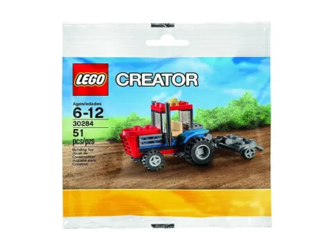 Traktor Ciągnik czerwony