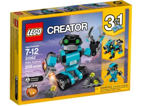 Robot Odkrywca Świecący