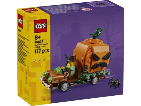 Jack-o'-Lantern Pickup Truck