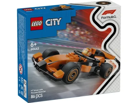 F1 Driver with McLaren Race Car