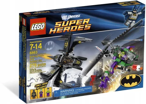 Batwing Battle Over Gotham City