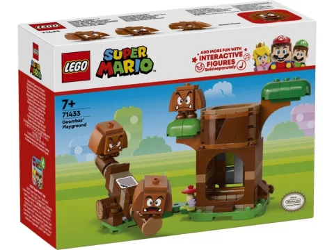 Goomba i plac zabaw klocków