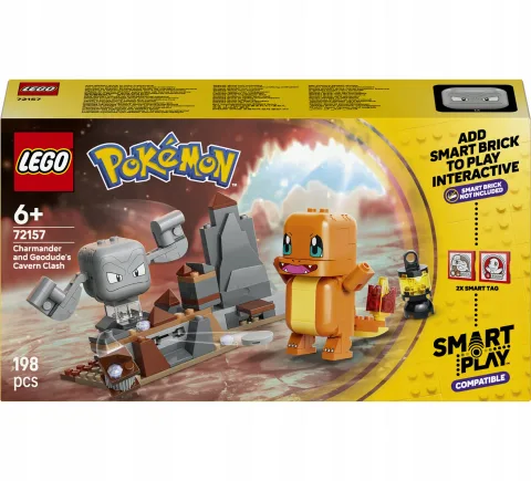 Charmander and Geodude's Cavern Clash