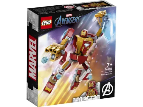 Heroes Mechaniczna zbroja Mana + Torba konstrukcyjne robot 7+