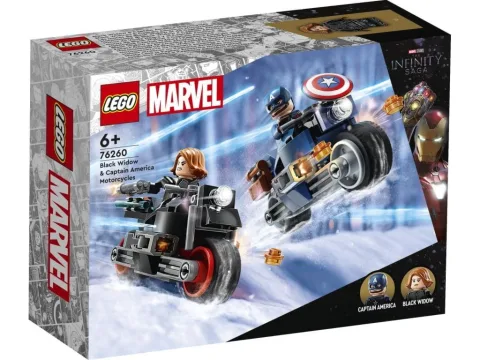 Black Widow & Captain America Motorcycles