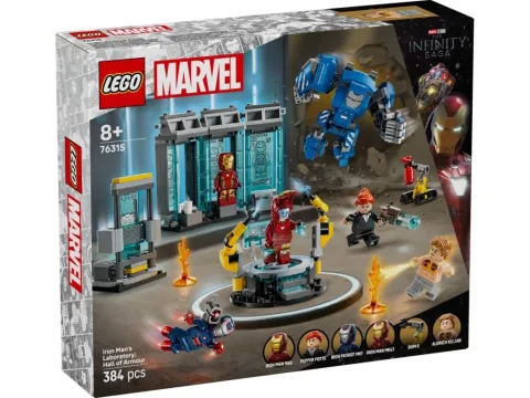 Iron Man's Laboratory: Hall of Armor