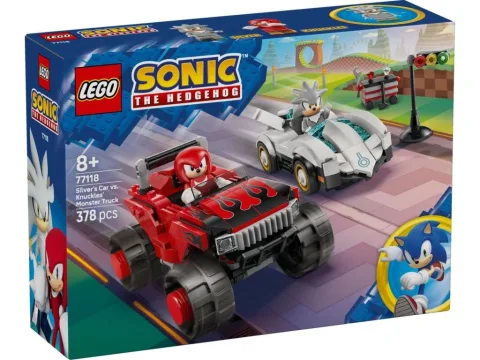 Silver's Car vs. Knuckles' Monster Truck